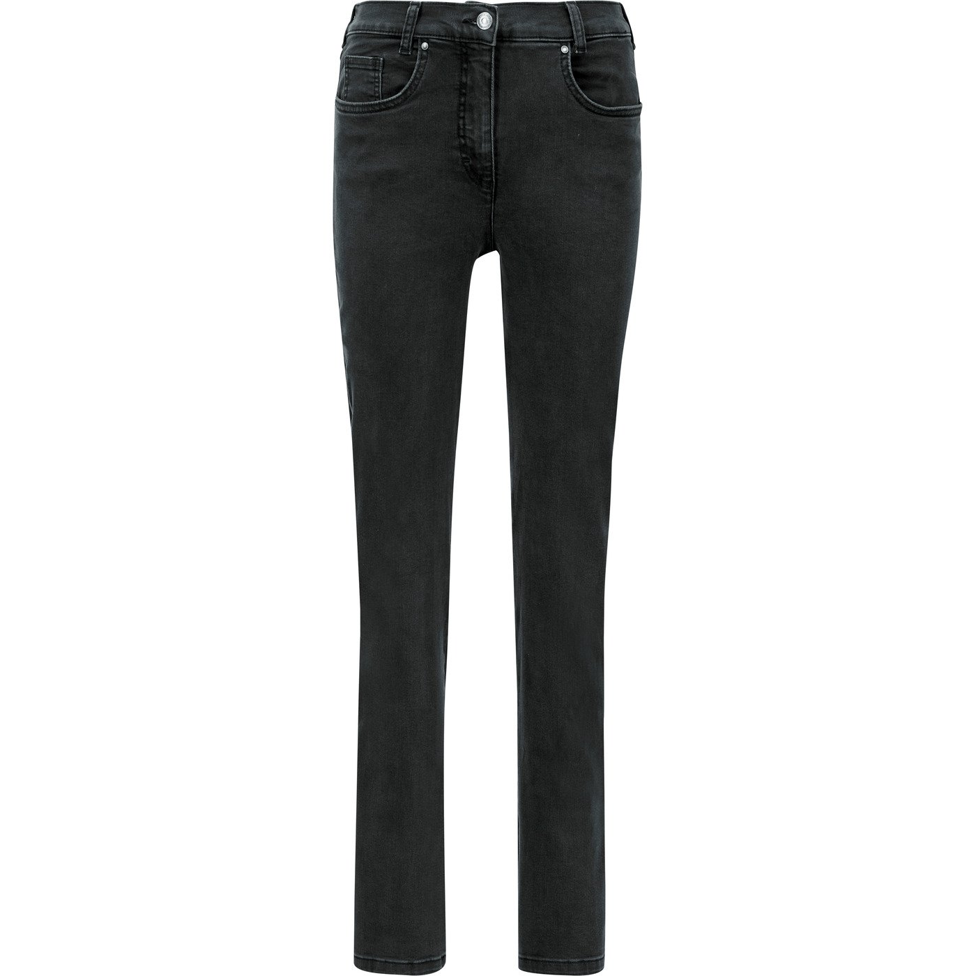 Komfortjeans Kurzgrösse «Ada», 21, dark grey denim