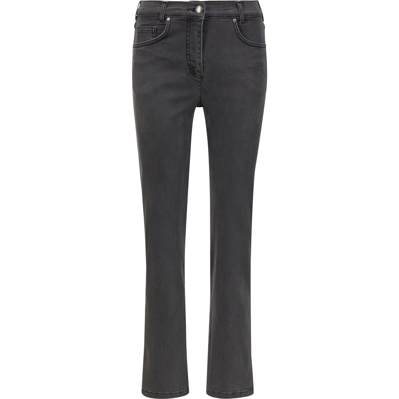Bauchwegjeans «Bea», 40, grey denim