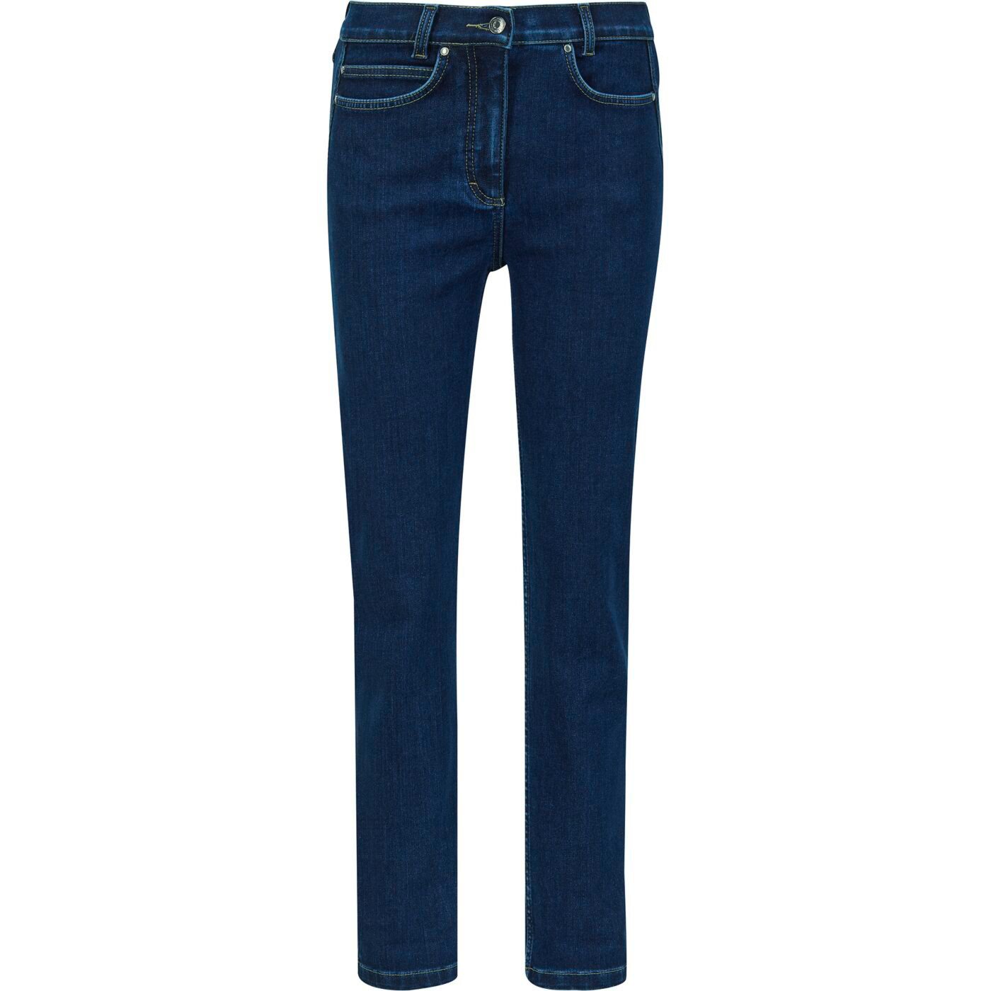 MadiesFashion, Thermojeans Kurzgrösse «Mandy», 18, dark blue