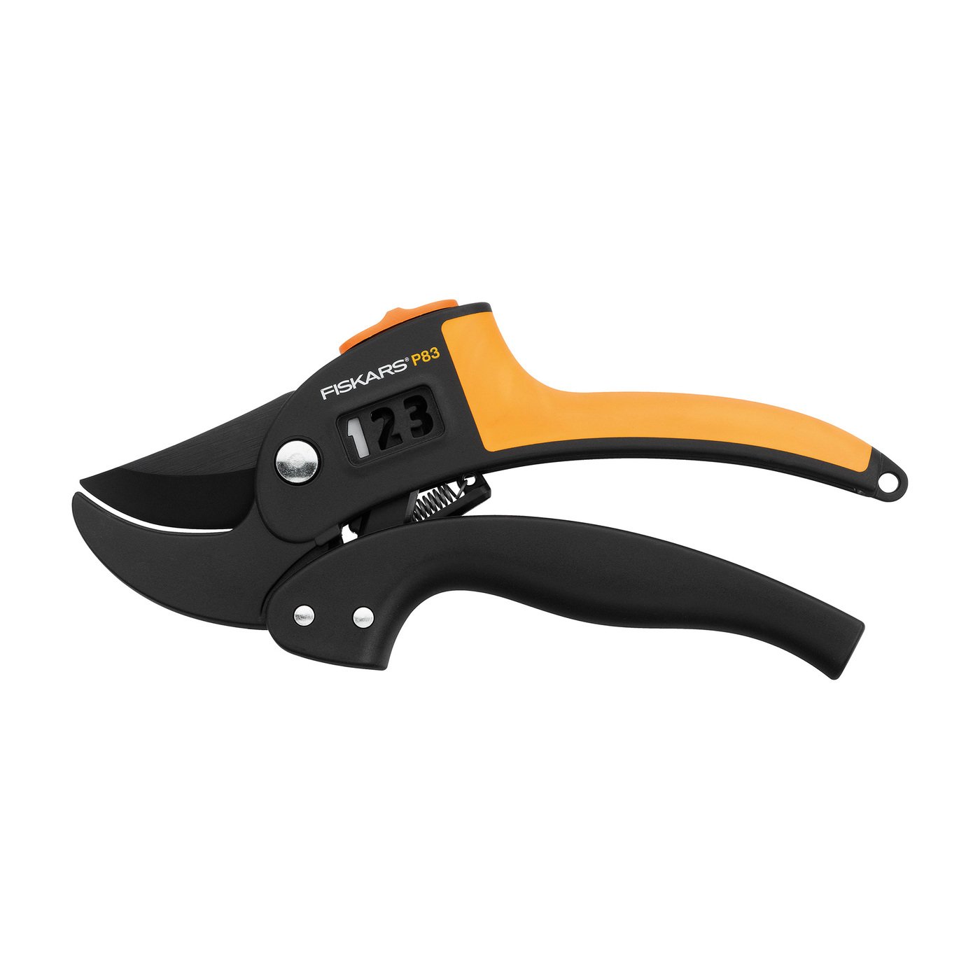 Fiskars, PowerStep Gartenschere, Amboss P83, 18.7 x 8.3 x 2.3 cm