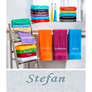 Frotteewäsche «Sally» personalisierbar