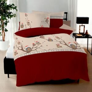 Bettwäsche «Wintereule»