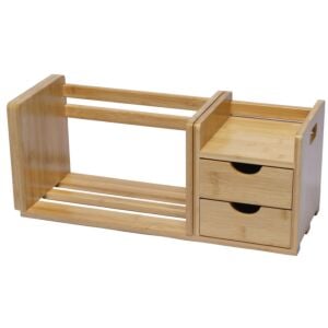 Regal ausziehbar Bambus