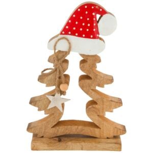 Sapin décoratif avec bonnet