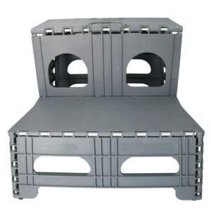 Escabeau pliant à 2 marches