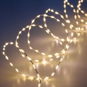 Guirlande lumineuse LED micro-fil avec 155 LED, L 250 cm