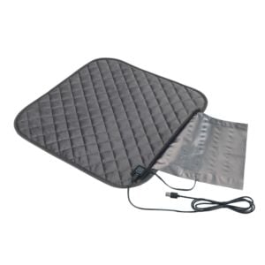 Coussin chauffant avec protection contre l'incontinence