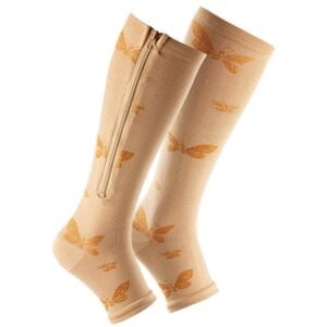 Bas de contention « Papillon » 1 paire