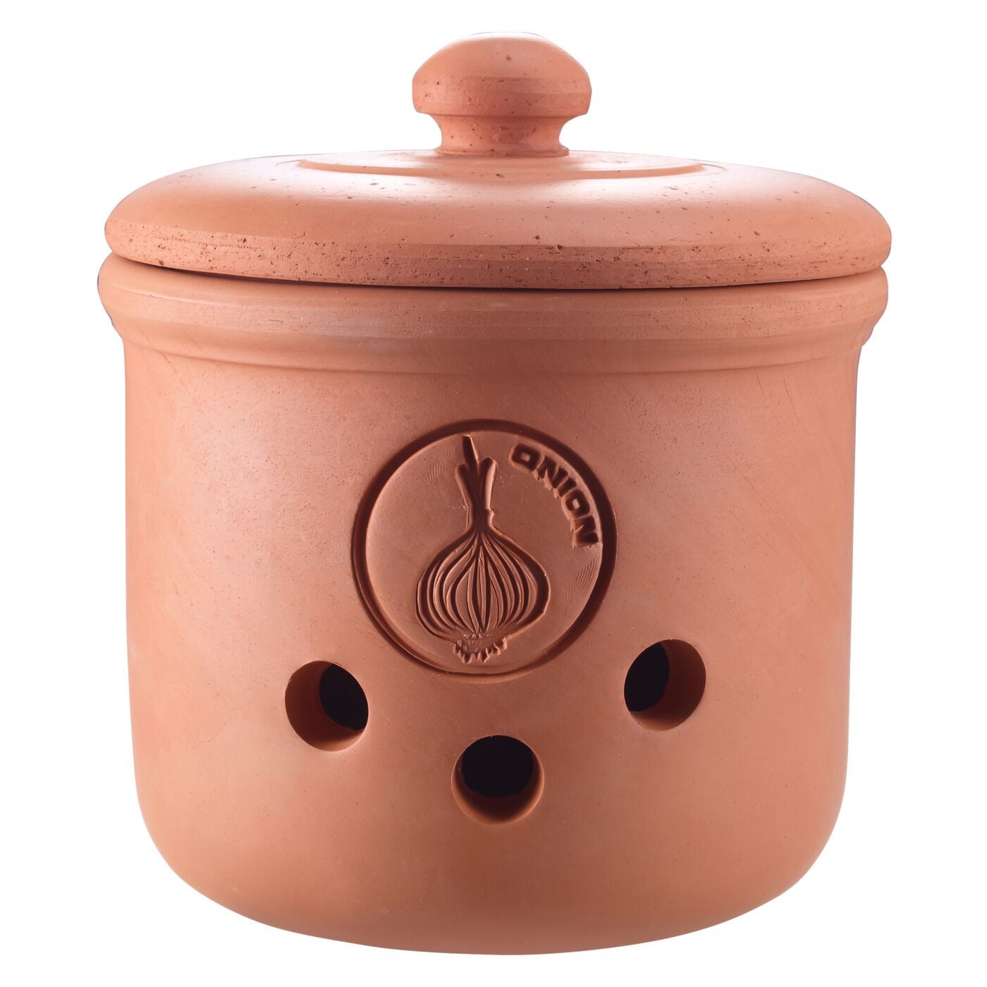 Zwiebelbehälter «Terracotta» von Moha
