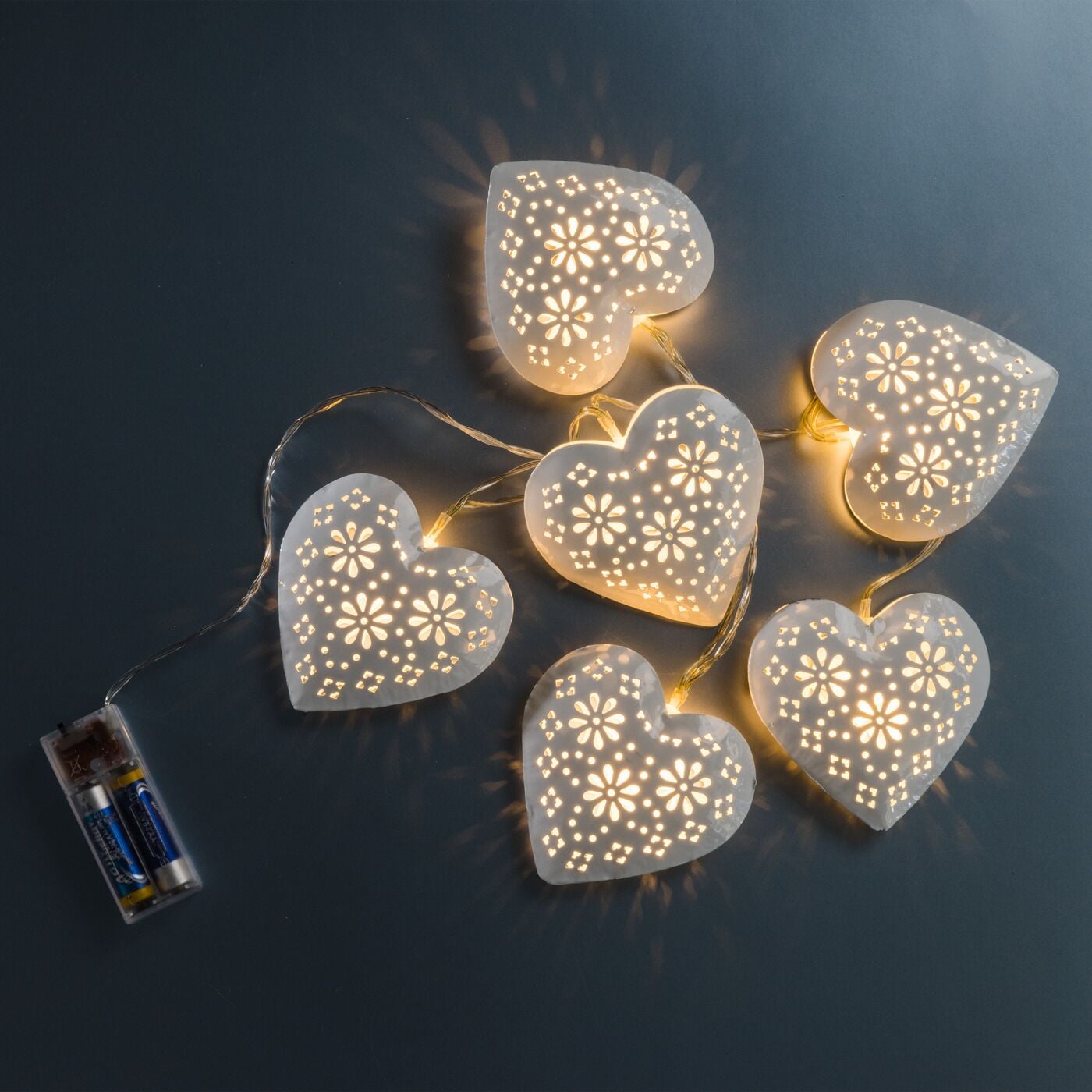 LED-Lichterkette «Herz»