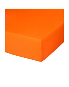 Jersey Fixleintuch, 90-100x200 cm orange