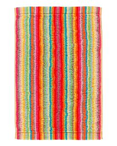 Serviette d'invité «Rayures multicolores», 30x50 cm