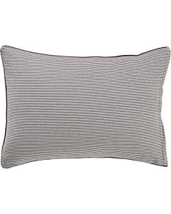 Jersey-Melange-Bettwäsche mit Streifen, 65x100 cm