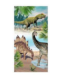 Strandtuch «Dinosaurier» 75x150 cm