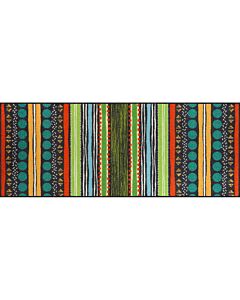 Teppichläufer 60 × 180 cm «Stripes Composite colorful»