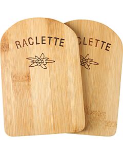 Raclette-Holzuntersetzer, 2er-Set