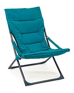 Chaise relax «Palermo» turquoise
