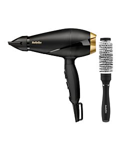 Sèche-cheveux «Power Pro», inclus une brosse à brushing