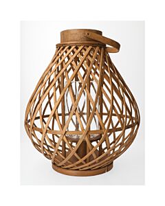 Lanterne corbeille «Bambou»