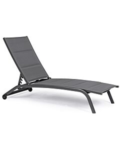 Chaise relax anthracite «Athen» 