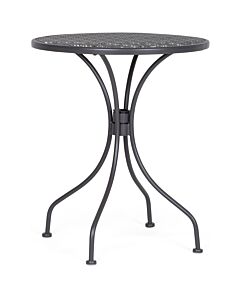Table de bistrot anthracite «Lianne» 
