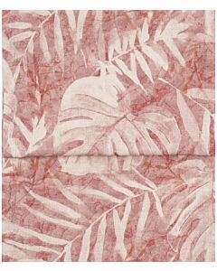Chemin de table «Laila» vieux rose, 40 × 145 cm