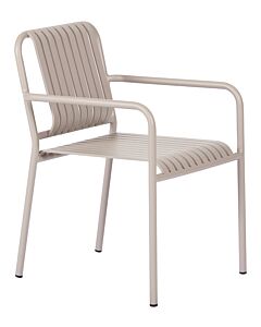 Chaise «Stella» flint grey, empliable, 2 piéces