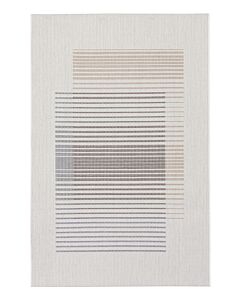 Tapis d'extérieur beige/bleu/orange «Kina», 160 x 23 cm