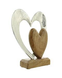Présentoir décoratif «Cœur à cœur»