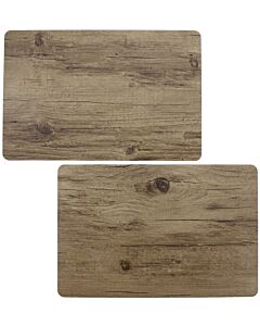 Tischset «Holz», 2 Stk.