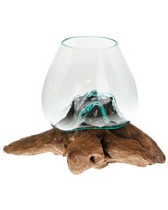 Deko-Vase auf Wurzel «Natural»