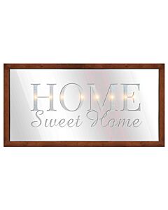 LED-Spiegel «Home sweet Home»