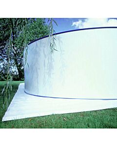 Bodenschutz weisses Vlies, Dream Pool, 750 x 400 cm