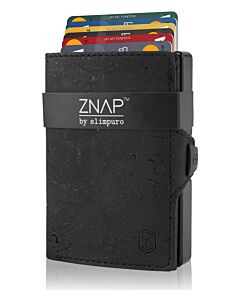 ZNAP Slim Wallet 12 cartes – cuir de liège