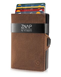 ZNAP Slim Wallet für 12 Karten – Vintage