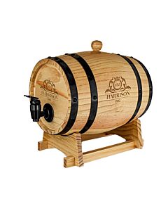 Dispenser für Wein und Whisky «Holzfass»