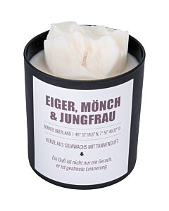 Bougie de montagne 3D Eiger Mönch Jungfrau