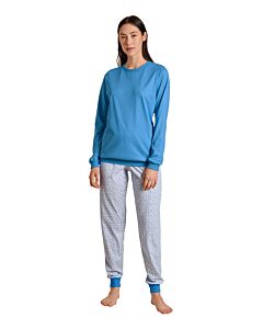 Pyjama pour femme bleu azur «Spring Nights» 