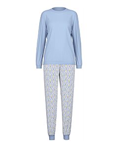 Pyjama femmes «Spring Nights», bleu clair