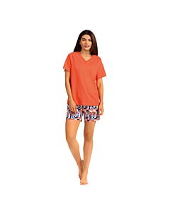 Pyjama shorty «Bazaar» corail