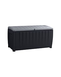 Novel Storage Box schwarz/grau, 124 x 55 x 62.5 cm