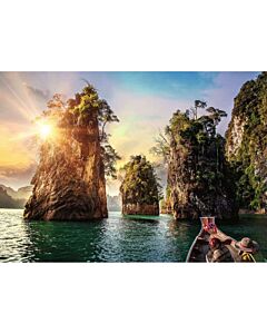 Three rocks in Cheow, Thailand Puzzle, 1000 Teile