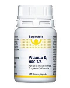 Vitamine D3, 100 capsules 