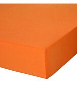 Jersey Fixleintuch, 90-100x200 cm mandarine