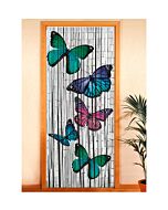 Bambus-Vorhang «Schmetterlinge»