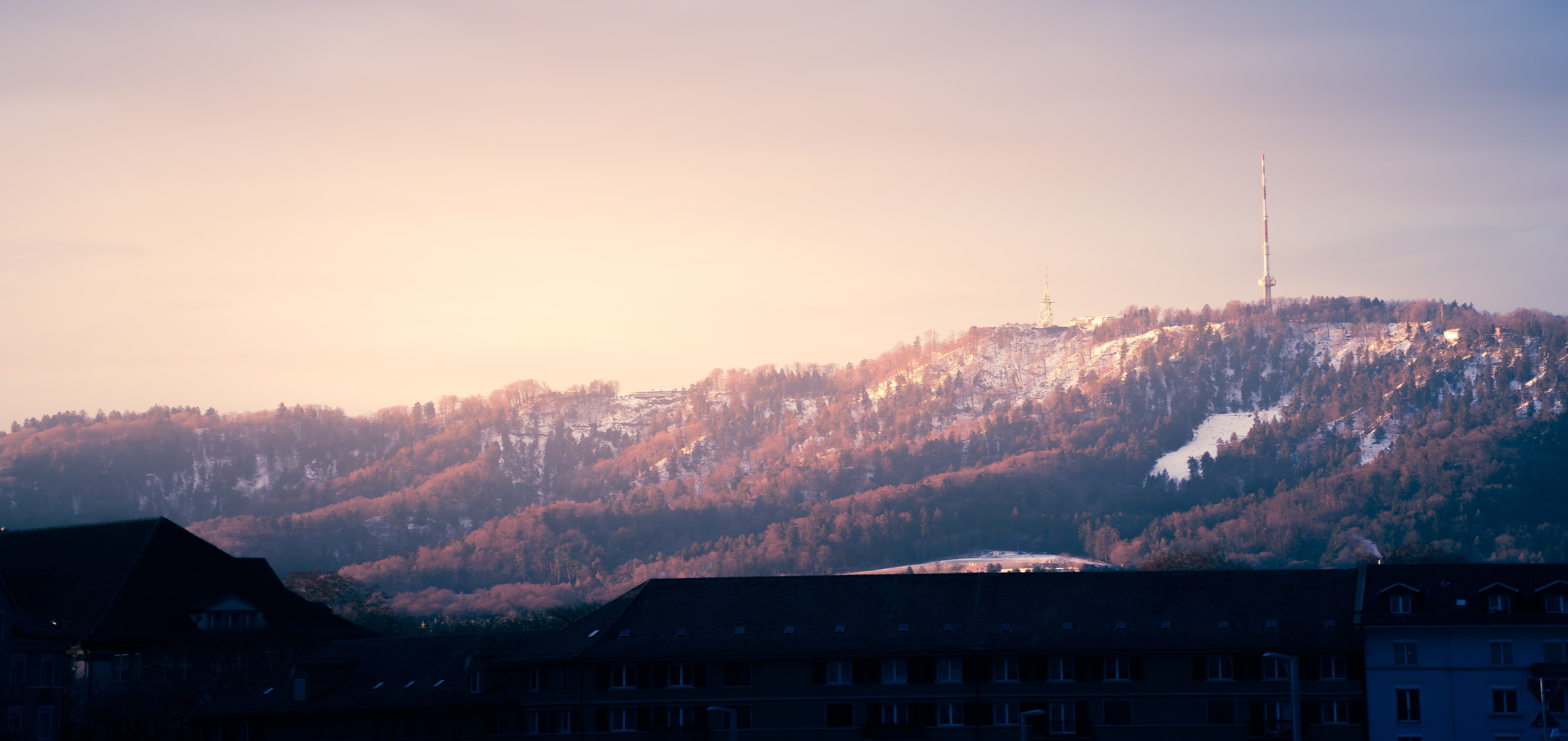 Uetliberg sous la neige