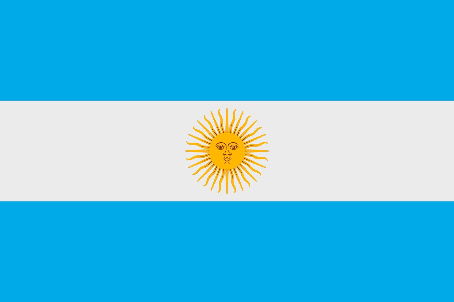 Argentinische Flaggen