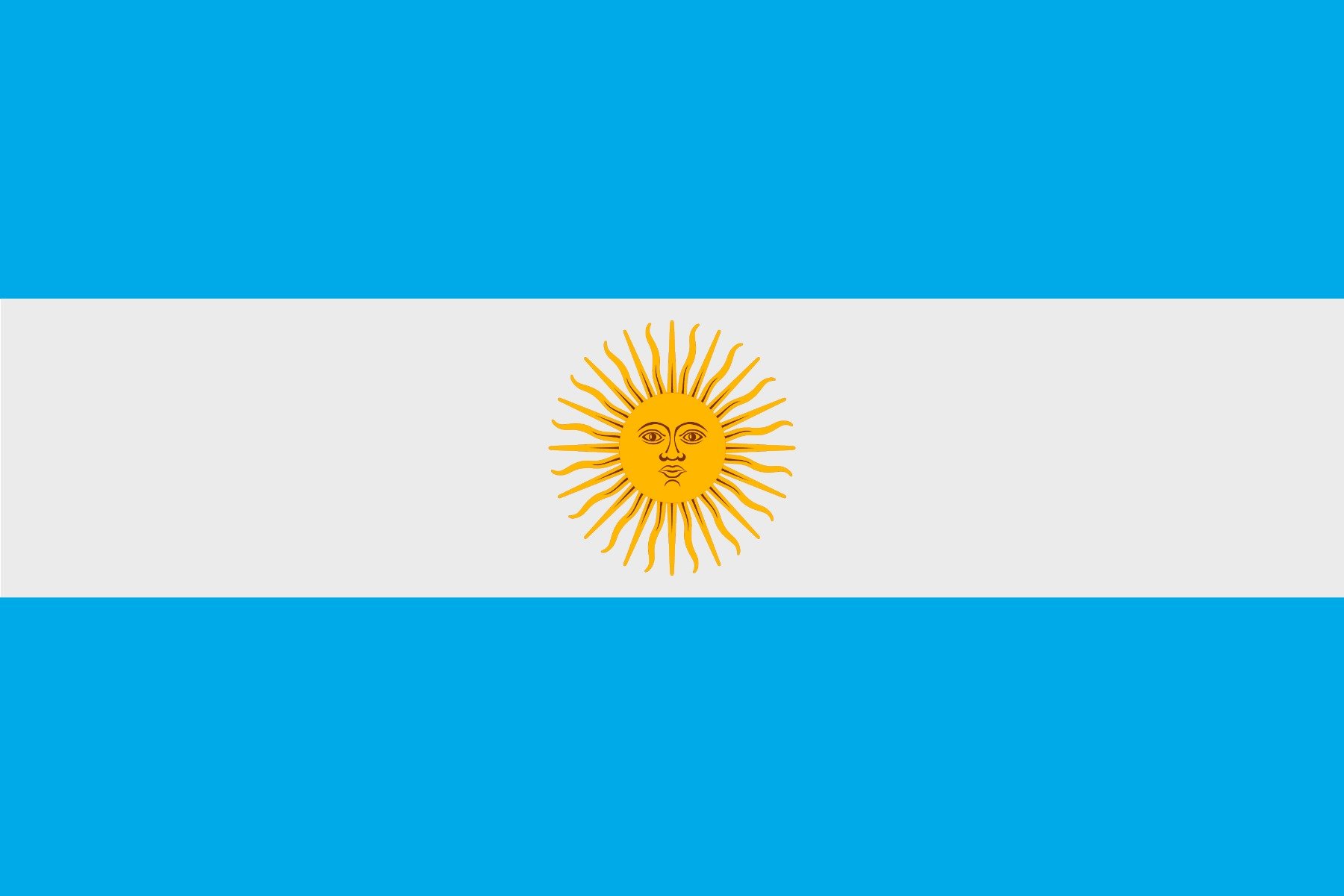 Argentinische Flaggen