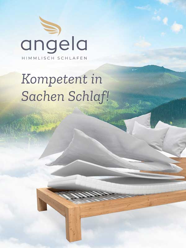 Himmlisch schlafen – mit Angela