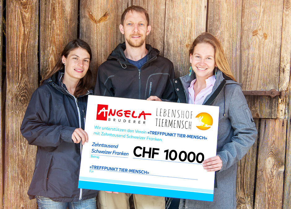 Spendenprojekt Lebenshof, 10000 Franken